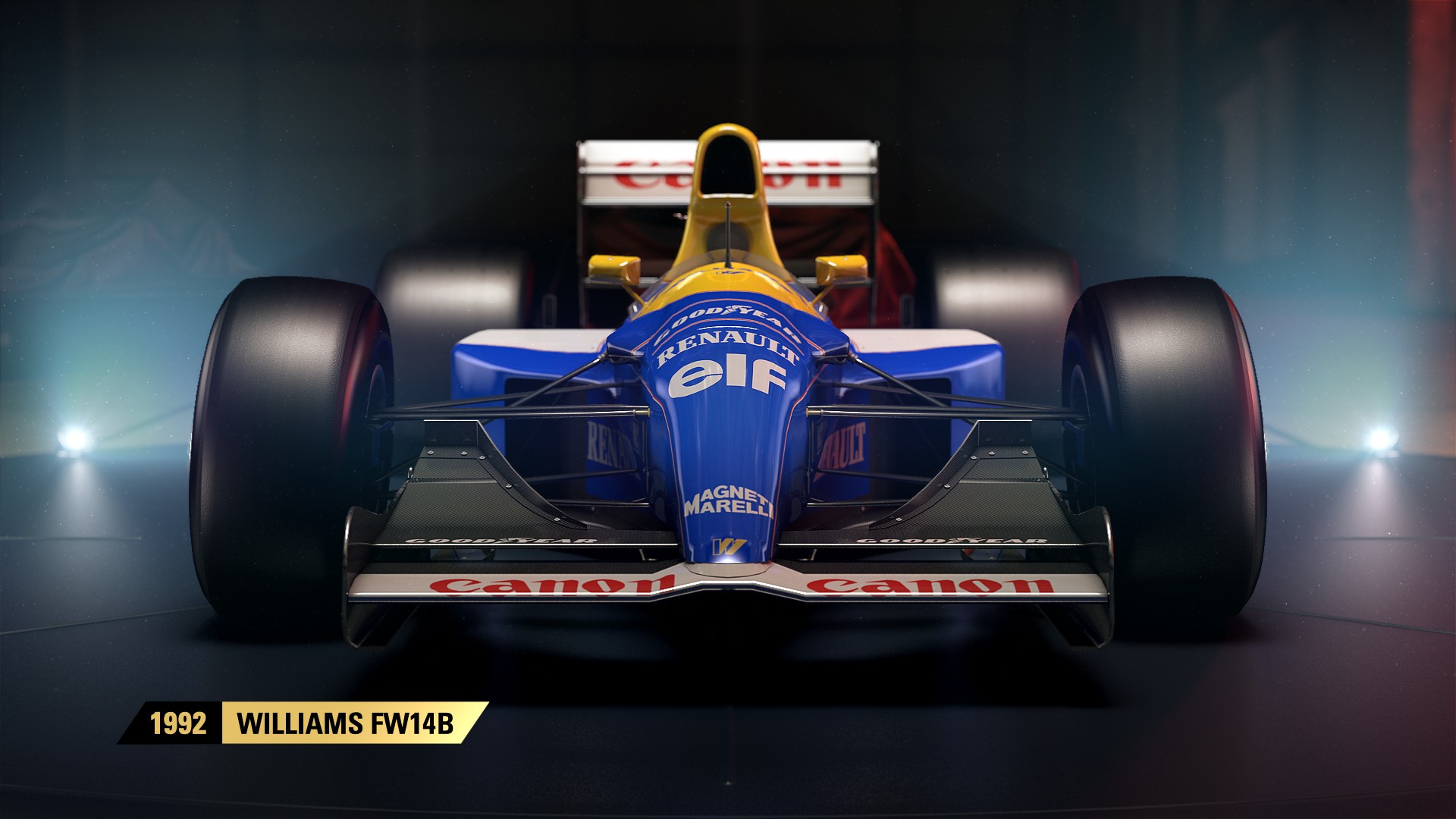 F1 2017 announce image 1992 Williams FW14B Serial Gamer