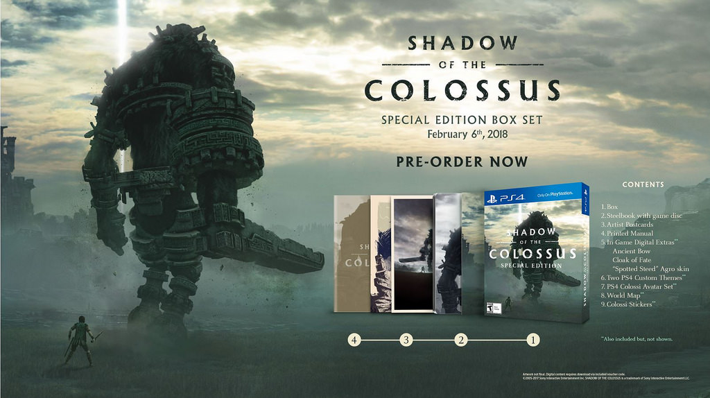 shadow of the colossus remastered notizia 4 3 2 Serial Gamer