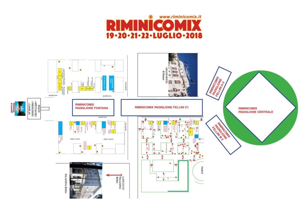 piantina Riminicomix 2018 Serial Gamer
