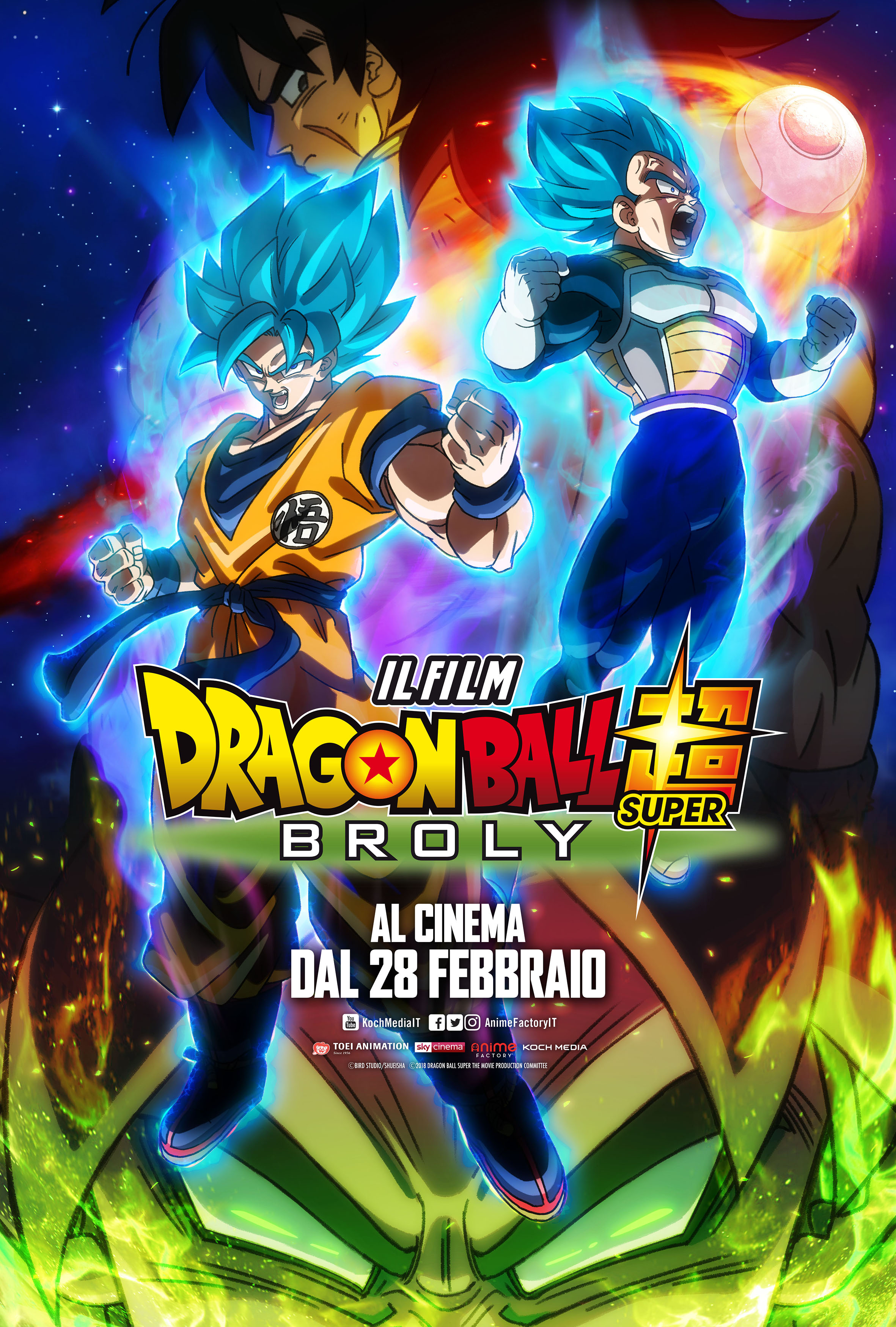 Dragon Ball Super Broly Poster Ufficiale Italiano Serial Gamer