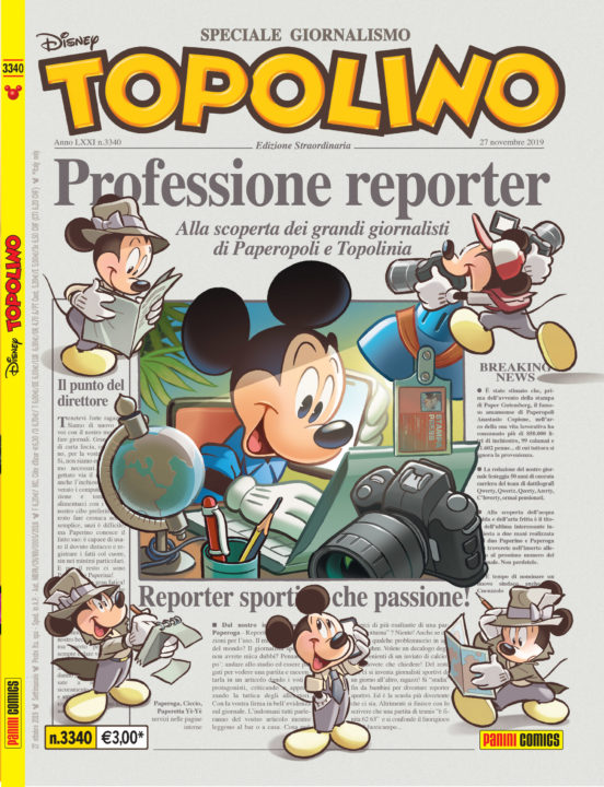 Topolino 3340 cover Serial Gamer