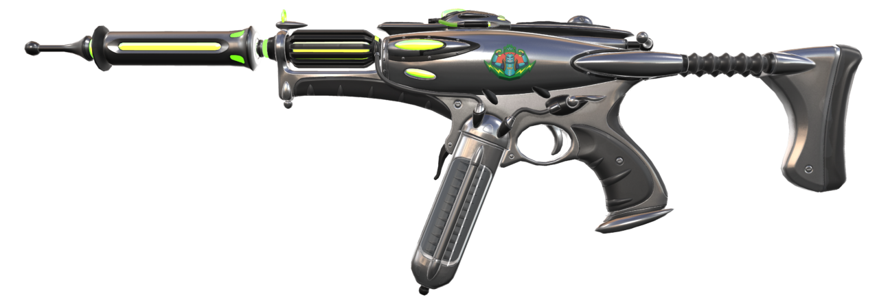 Spectre GUN Chrome SideView 1 Serial Gamer