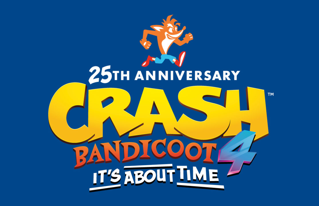CRASH 25th anniversary logo Serial Gamer