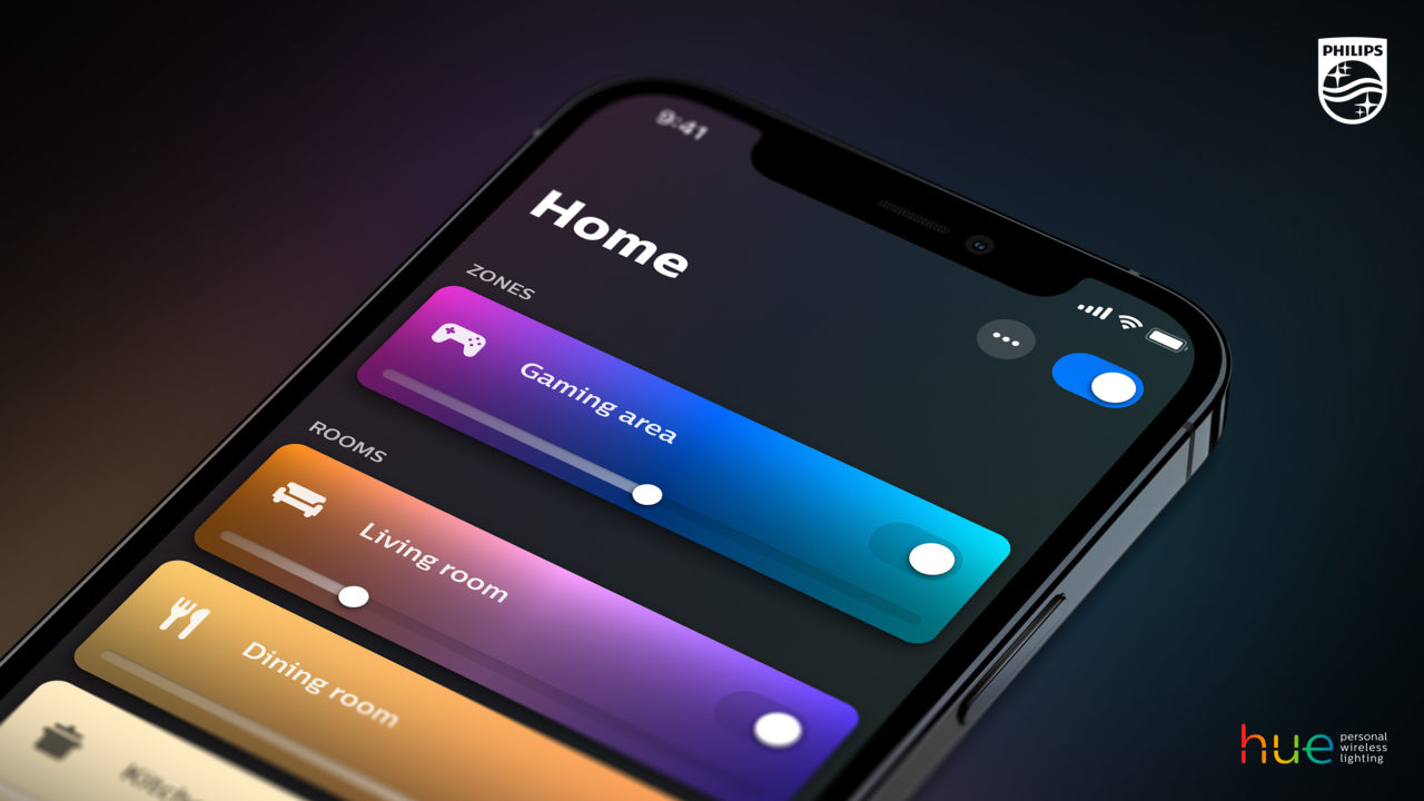 hue app4 home dashboard Serial Gamer