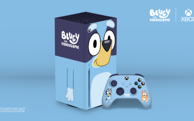 Xbox debutta con la Xbox Series X personalizzata Bluey per celebrare il lancio di Bluey: The Videogame!